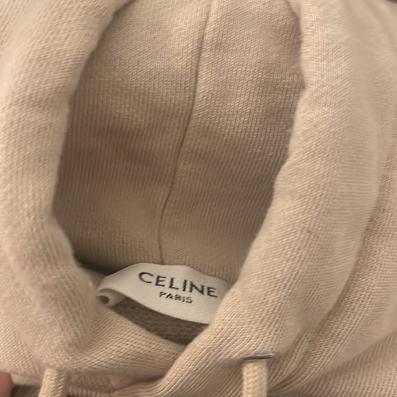 Celine Mans XL tan hoodie. - Picture 2 of 5